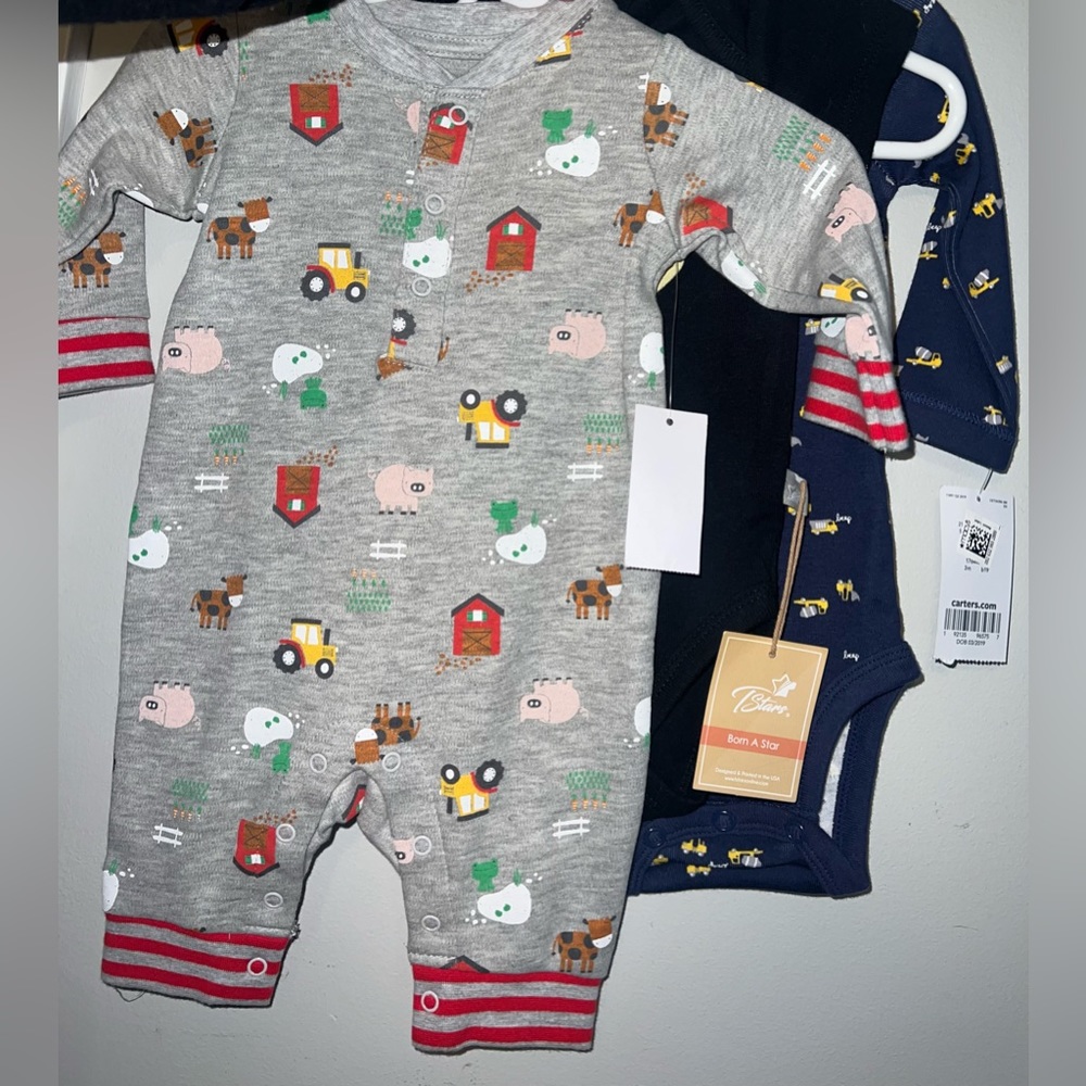 Onesies size 0-3months & 3-6months